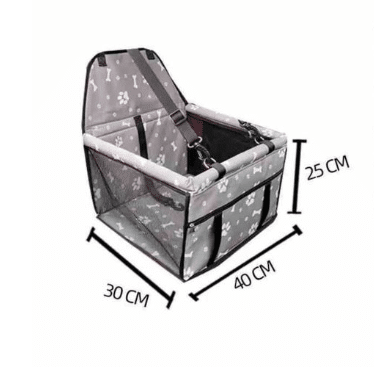 Bolso de Auto para Gato 30 × 40 × 25 cm